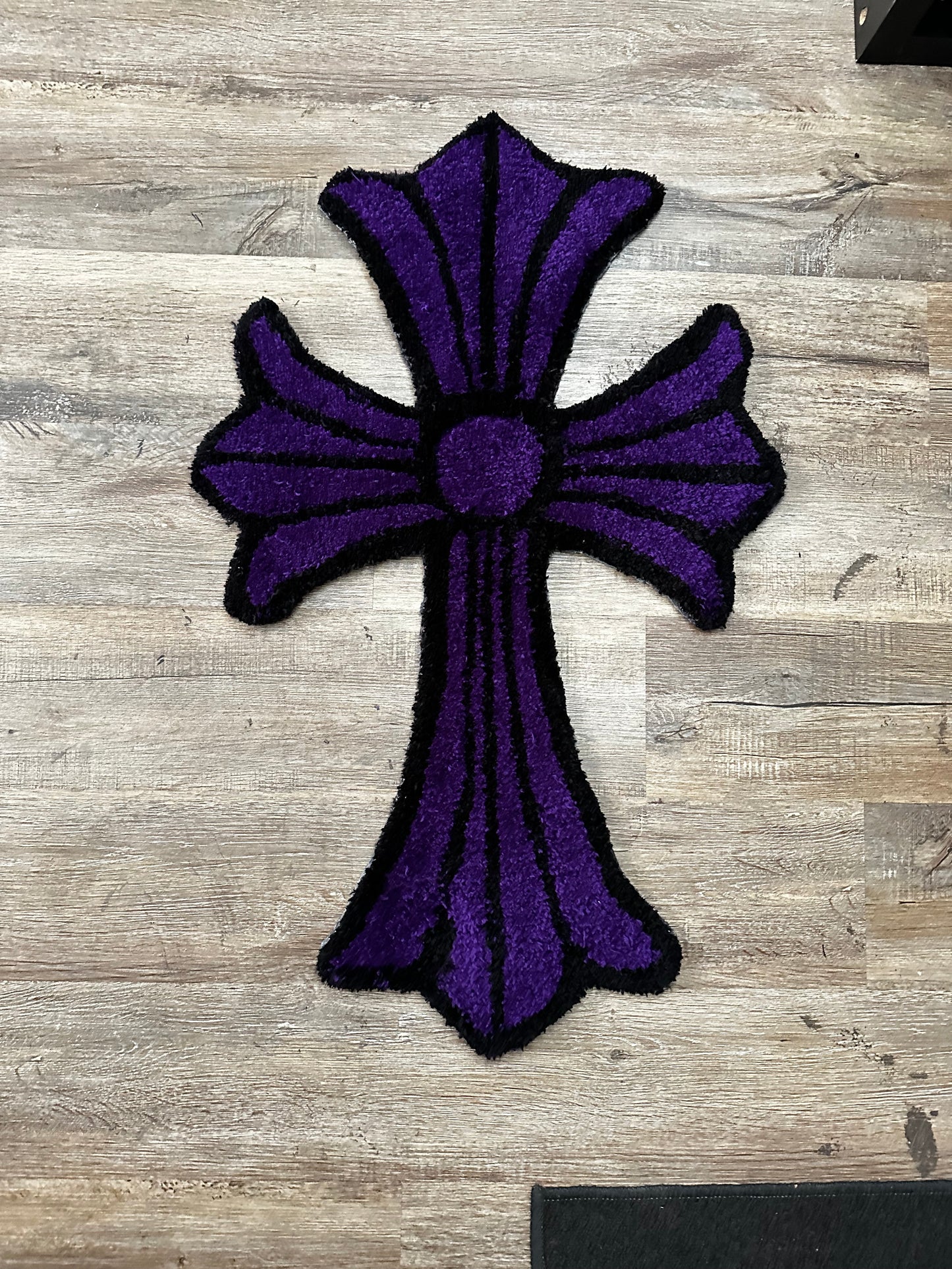 Chrome Cross Rug