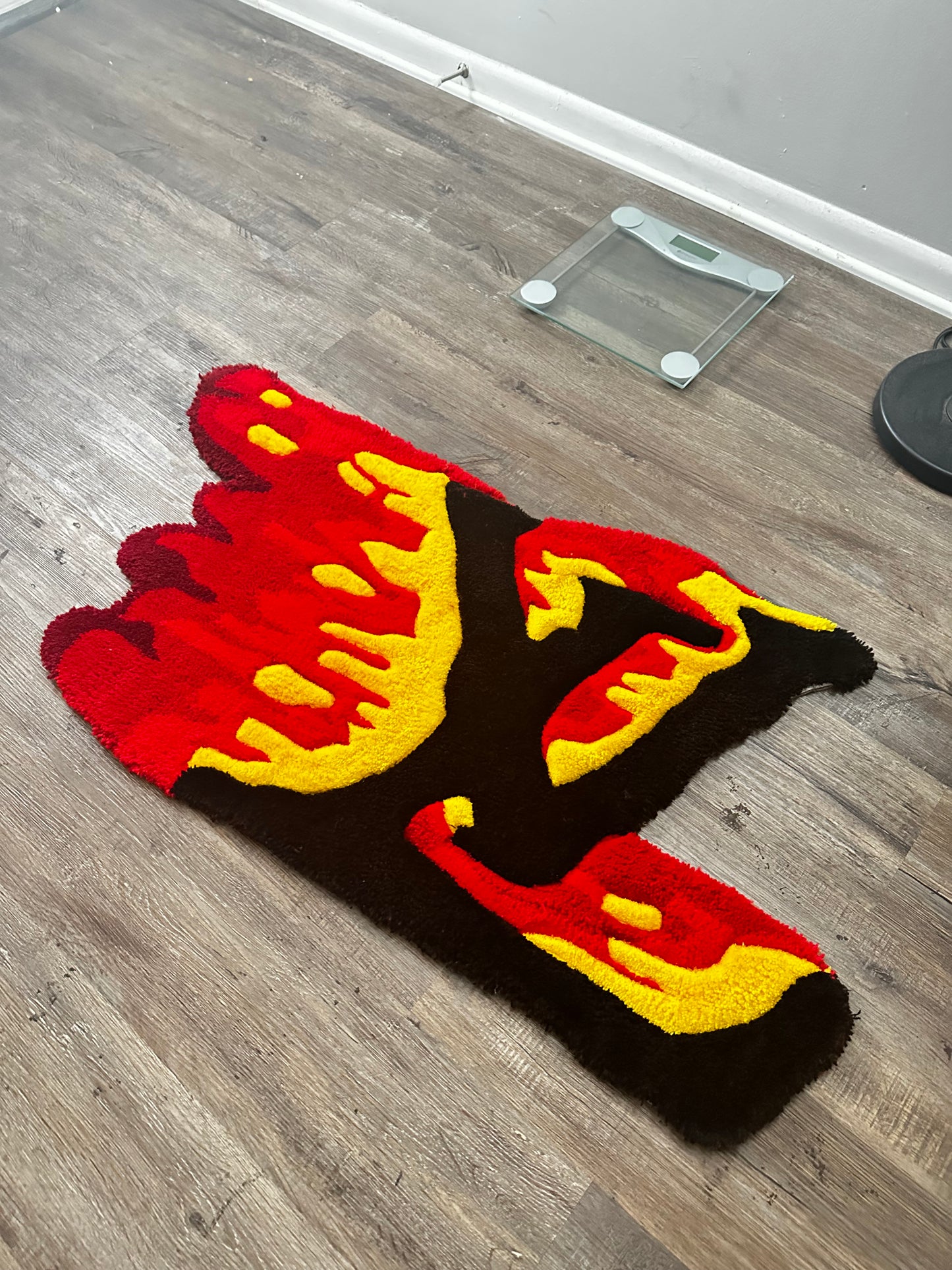 Flaming LV Rug