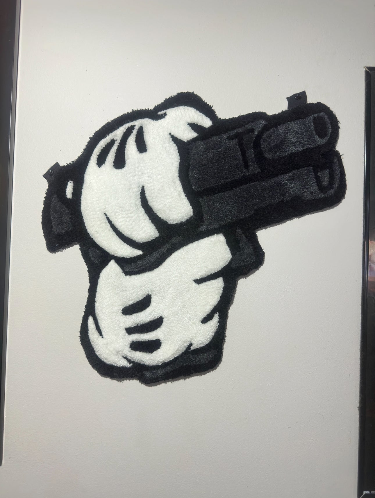 Hand Gun Wall hang / Rug